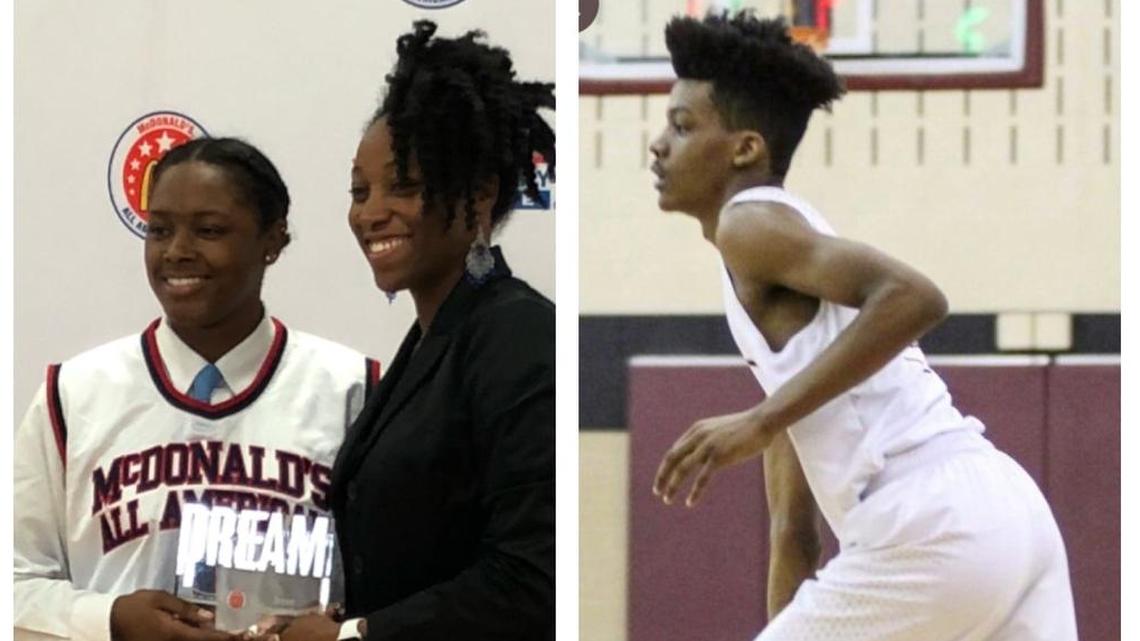Trinity Valley’s Madison Williams and Keller Central’s Kylil Anderson won the fan vote for games Jan. 29-Feb.3.