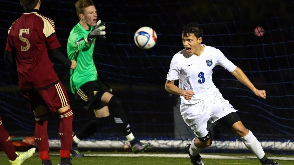 Gabe Segovia,right, and Trophy Club Byron Nelson won the District 5-6A title this season.