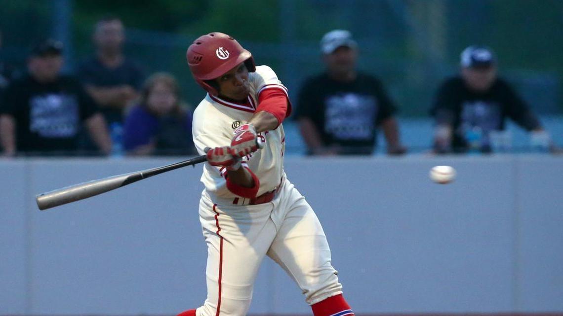 James Wyche of Grapevine, playing in a game against Granbury earlier this month, went 2 for 4 in a 6-1 victory over Canyon on Saturday.