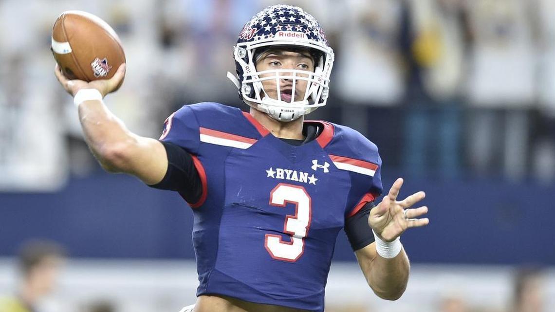 Denton Ryan quarterback passed for more than 11,000 yards during his career. He’s headed to Oklahoma State.