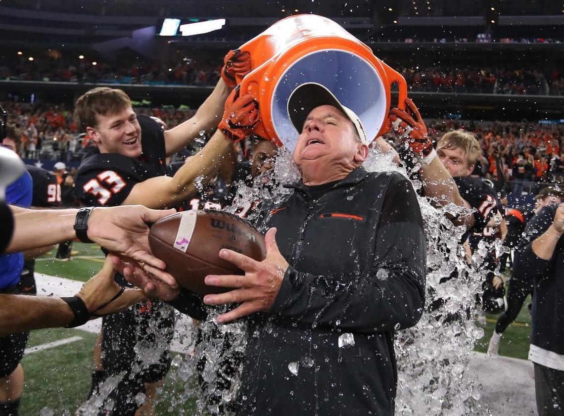 Steve Wood won 75 games and three titles in five years as Aledo head football coach.