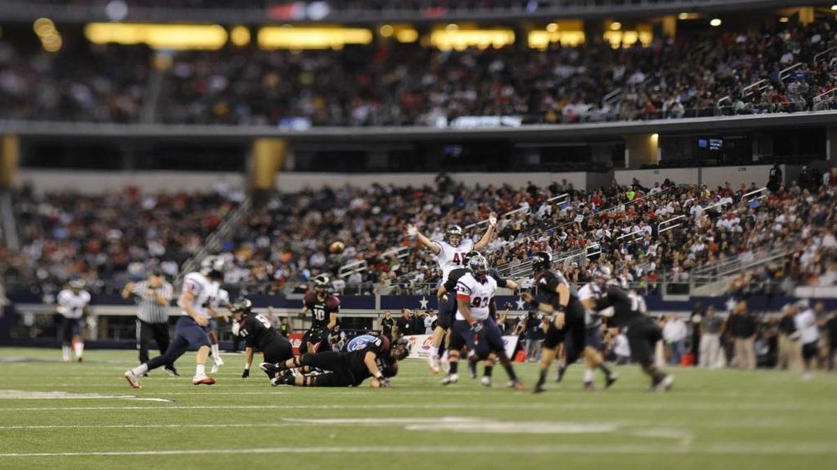 It’s finally time for UIL state championships at AT&T Stadium. (Special to the Star-Telegram/Michael Prengler)