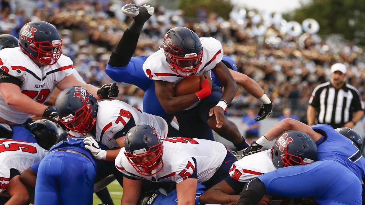 Northwest running back Demareus Hosey (4) will clash with Haslet Eaton and Titus Swen this week.