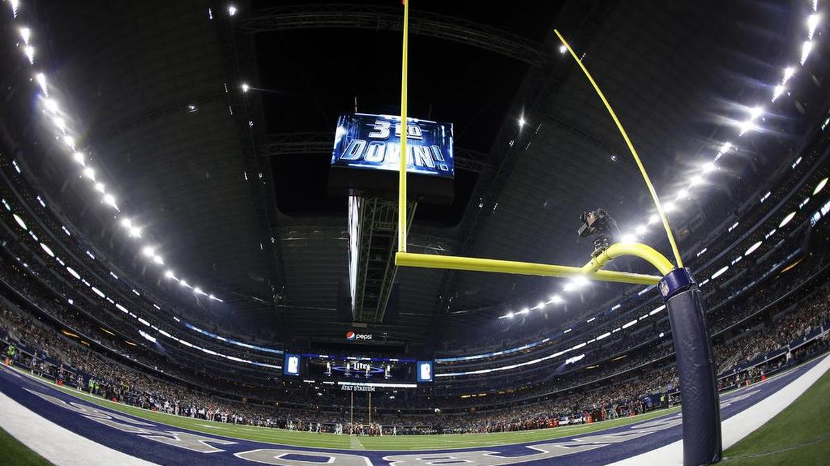 AT&T Stadium will be home to all of Texas high school football state championship games this week. (AP Photo/Michael Ainsworth)