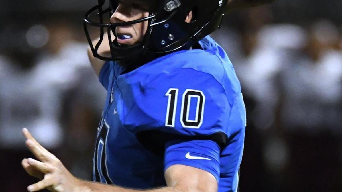 Byron Nelson quarterback Eli Rusche threw for five touchdowns.