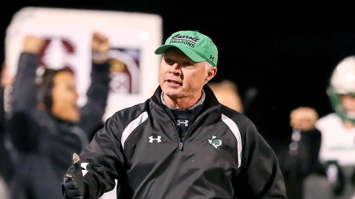 Southlake Carroll head coach Hal Wasson is looking for the replacement for graduating quarterback Mason Holmes.
