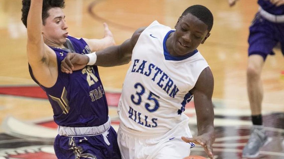 Eastern Hills forward Byron Hobbs (35) will be heading to Texas to play football for Tom Herman. (Special to the Star-Telegram/Andrew Buckley)