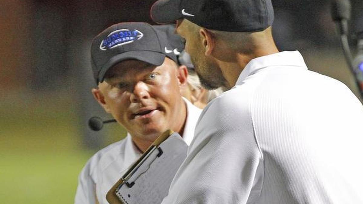 Chad Zschiesche, left, spent the past eight seasons coaching at Mansfield Summit before taking over at Granbury.