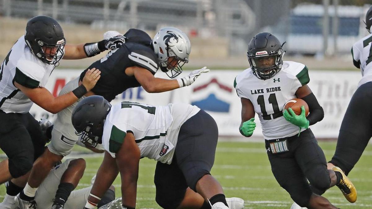The Lake Ridge offensive line is playing a major, if unheralded, role in this year’s success.