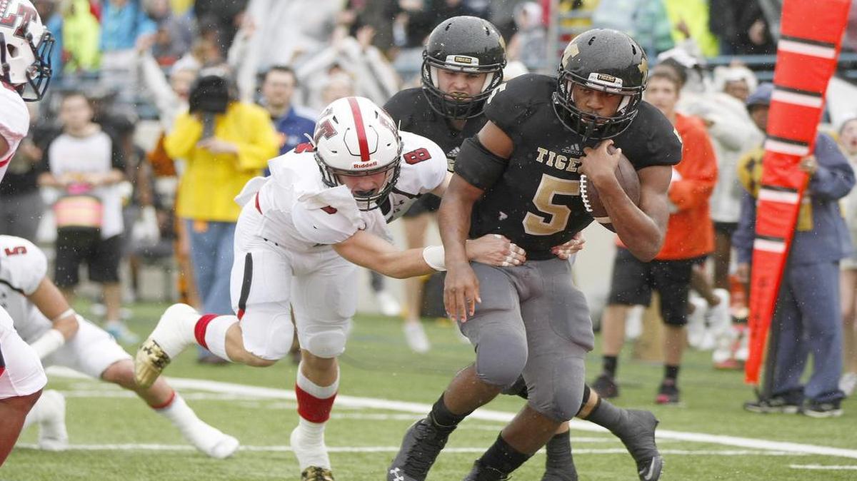 Kennedy Brooks of Mansfield ran for more than 3,500 yards last season and scored 43 touchdowns.