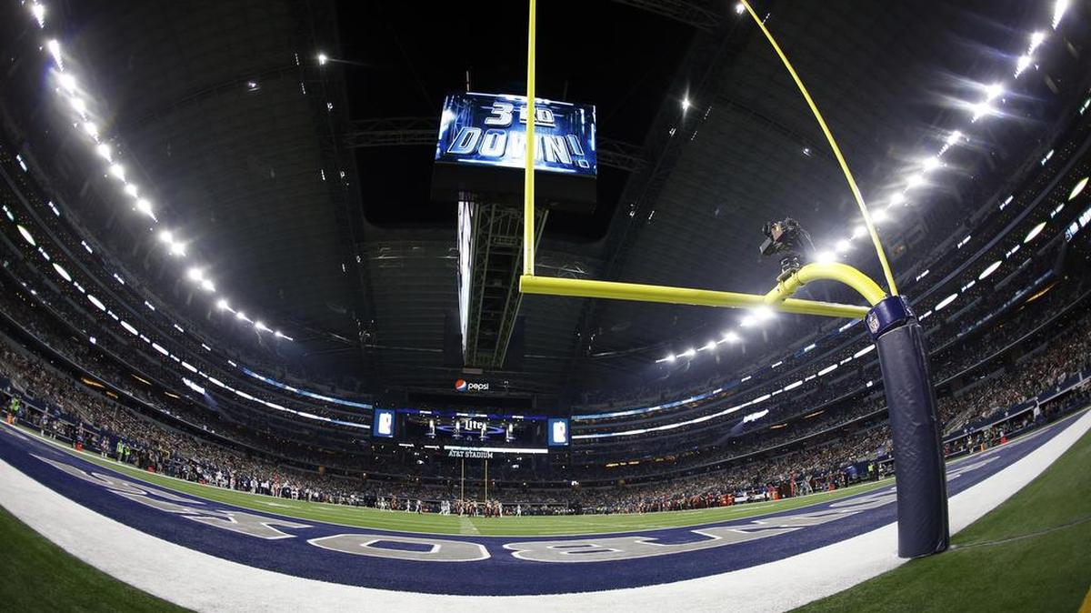 AT&T Stadium will host all 12 state championships this week. (AP Photo/Michael Ainsworth)