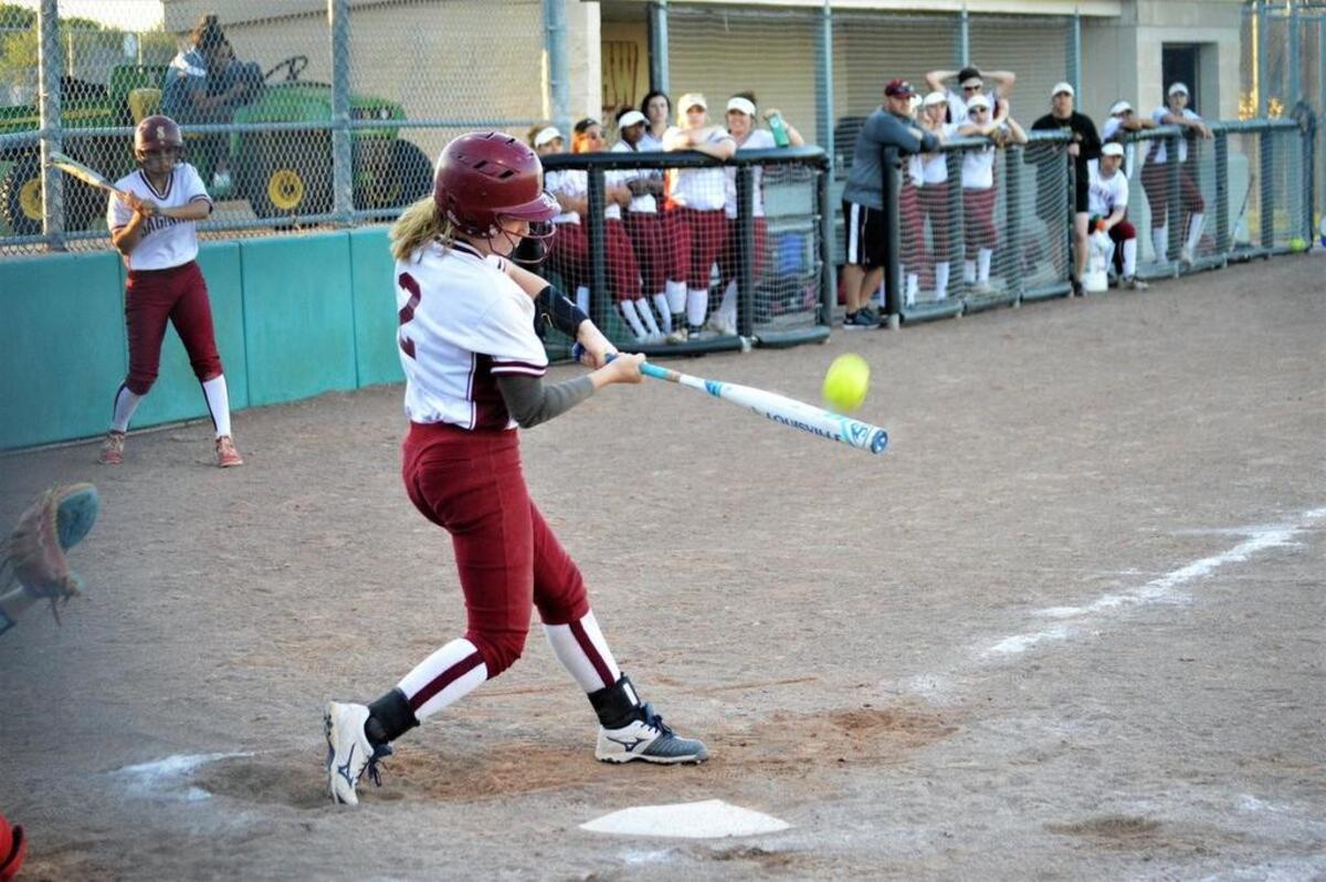 Kaitlyn Huseman had a career-high seven home runs in 2017 for Saginaw.