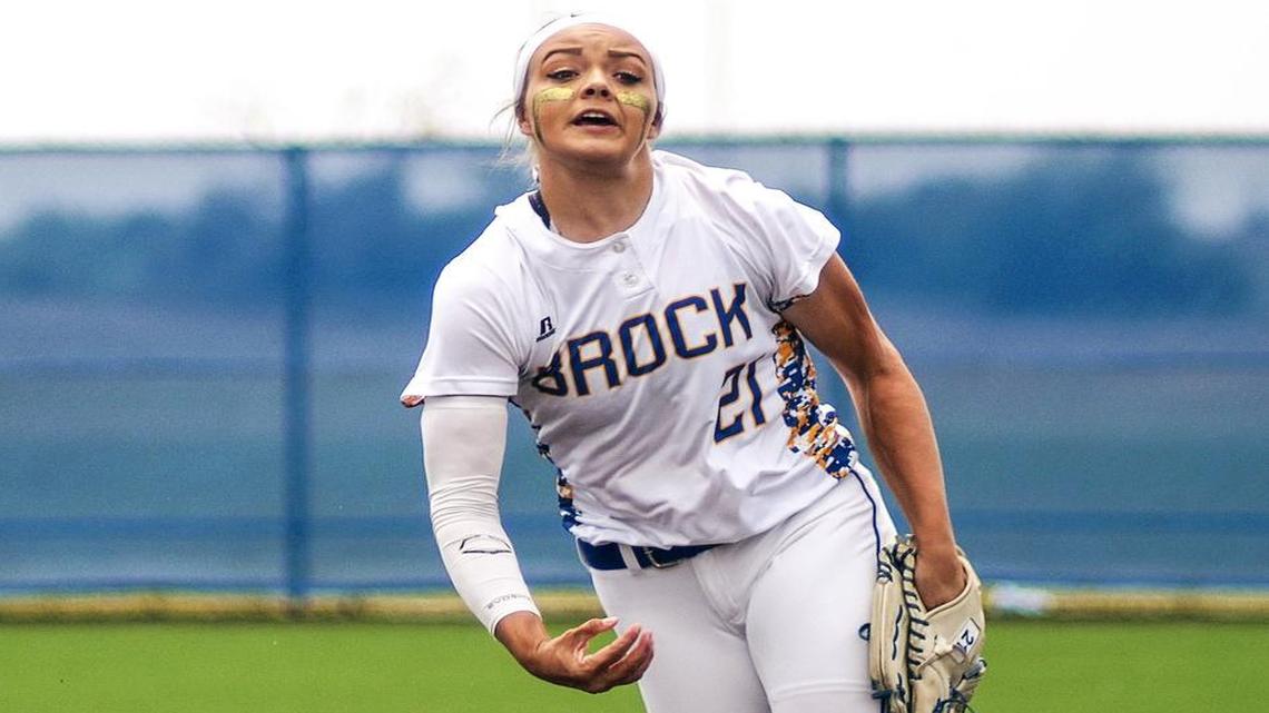 Brock sophomore Mattye Tyler (21) throws as the Eagles defeated Palmer in Game 2 of the best-of-three UIL Softball Regional 3A Quarterfinals Championship Series game, held at North Crowley High School in Fort Worth, Texas, on Saturday, May 14, 2016.