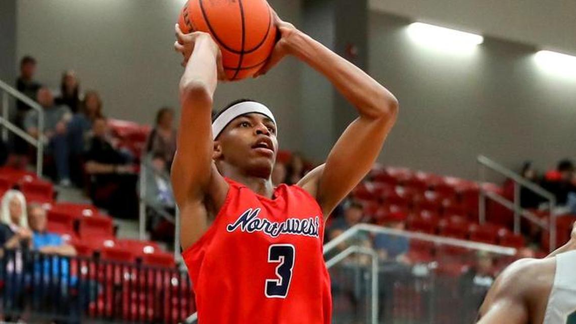 Northwest guard Avery Anderson (3) and the Texans were one of two local teams to forge deep into the state tournament in 2017.