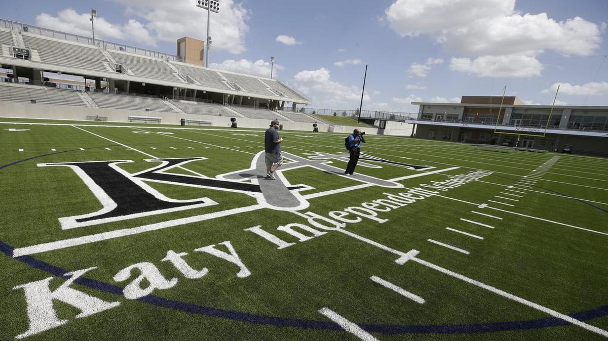 Katy ISD’s Legacy Stadium, which hosts its first football game on August 31, seats 12,000 and costs over $70 million.
