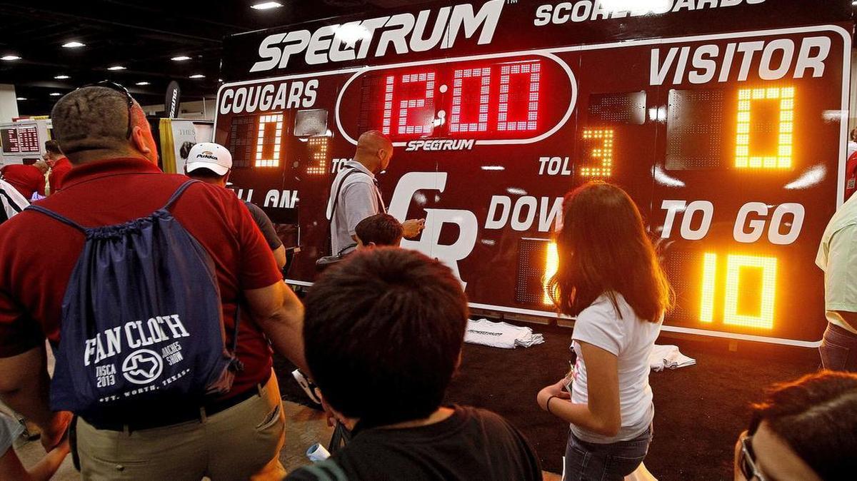 More than 12,000 coaches attended the annual coaches convention in Fort Worth in 2013.