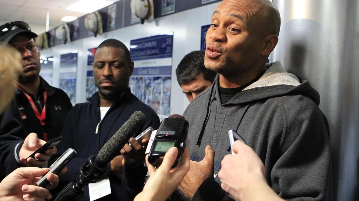 Dallas Cowboys secondary coach Jerome Henderson is interviewing with the Atlanta Falcons today for a position on their staff.