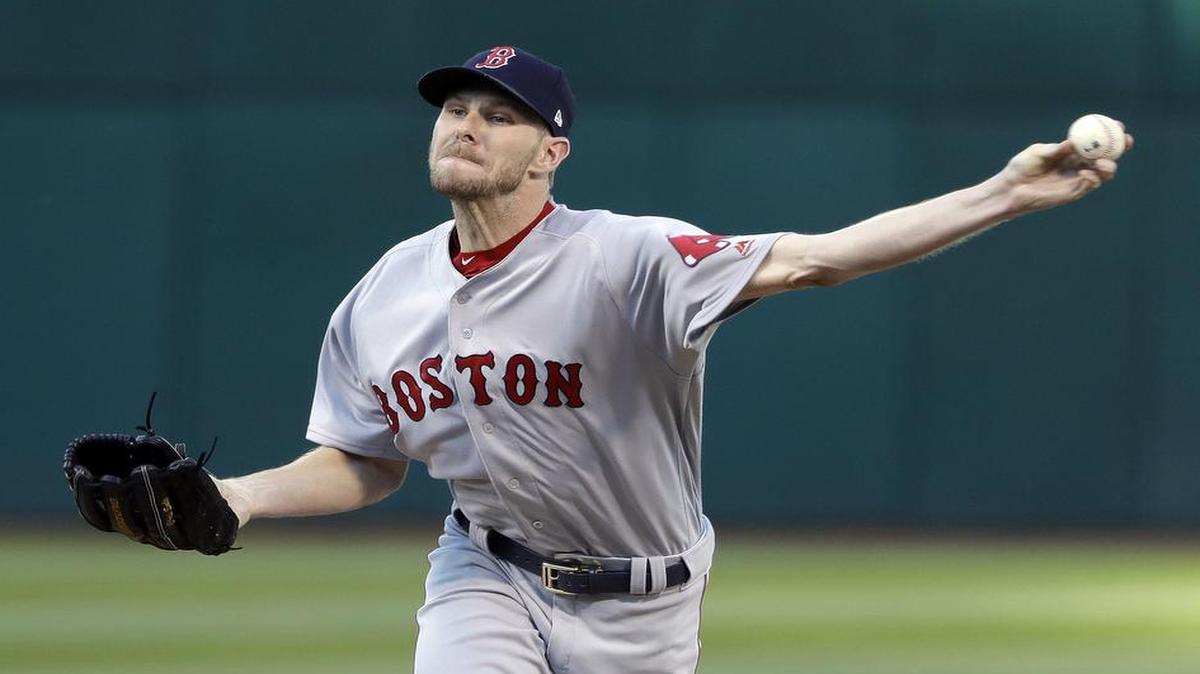 Red Sox ace Chris Sale (4-2, 2.19 ERA) takes the mound Wednesday in Boston against the Texas Rangers as he seeks to become the first pitcher since 1913 to record nine consecutive games with at least 10 strikeouts. He will be opposed by Rangers lefty Martin Perez (2-5, 3.71). The game will be televised at 6 p.m. on Fox Sports Southwest.