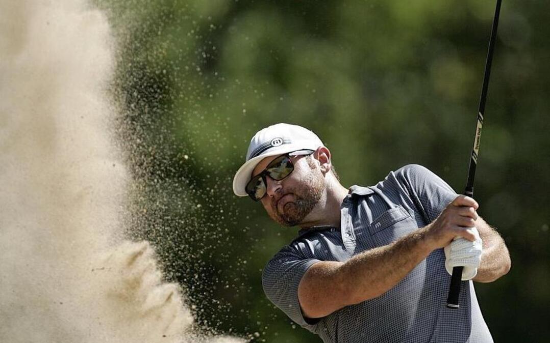 
Colby Amparan used a front nine 31 to overcome a one-shot deficit and seize control of the 36-hole event  at Pecan Valley Golf Course.


