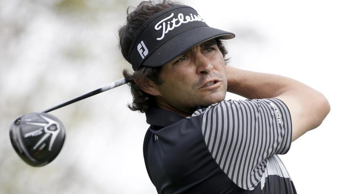 
Martin Flores, shown here at the Wells Fargo Championships two weeks ago, is bunched near the top.



