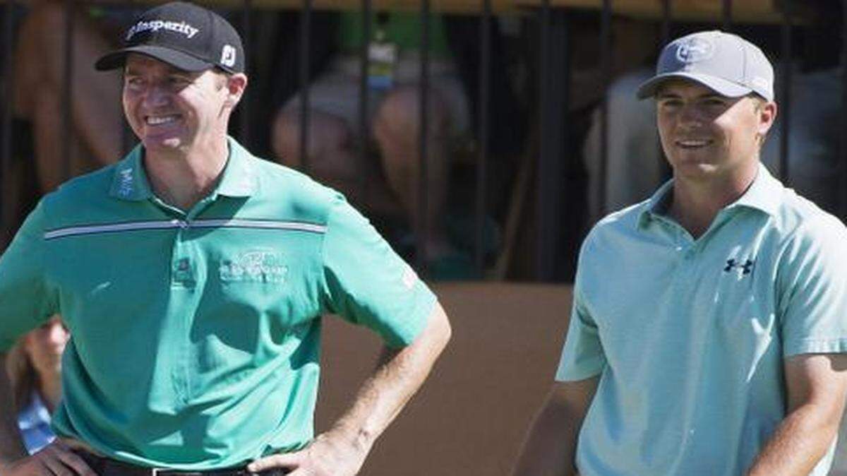 
Baylor alum Jimmy Walker of Boerne, left, and Jordan Spieth of Dallas are among four Texans who enter the Masters ranked among the Top 25 players in the world. 




