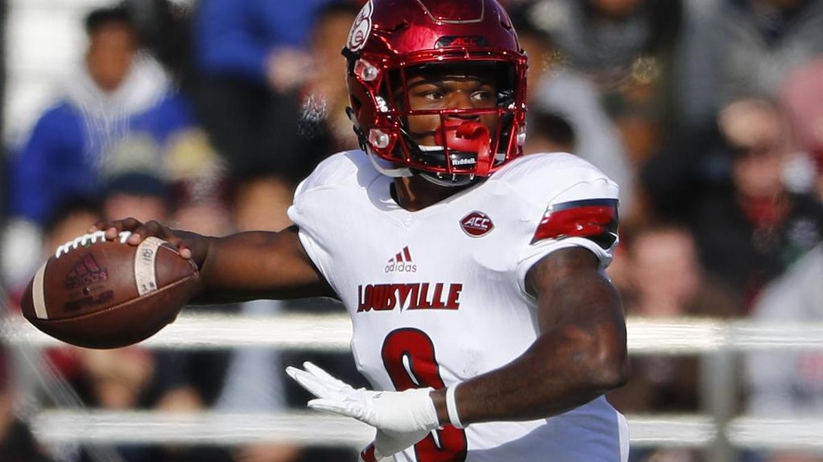 Louisville and quarterback Lamar Jackson travel to play Houston in a Thursday night showdown. Coverage begins at 7 p.m. on ESPN.