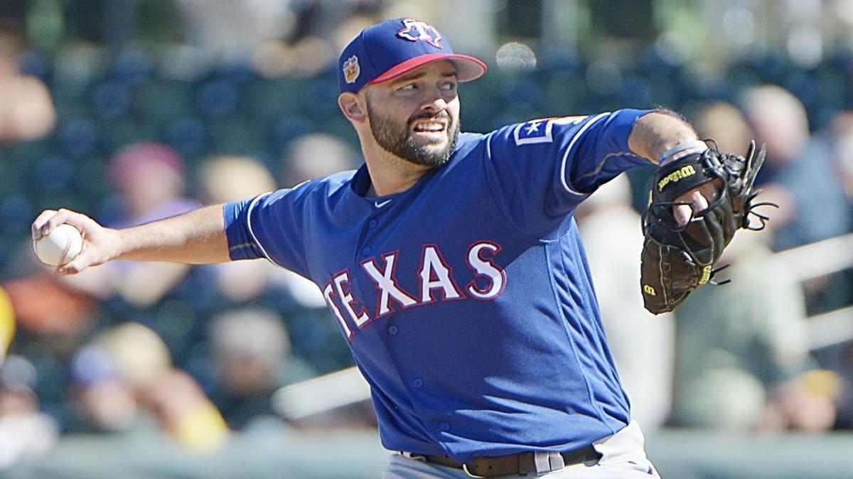 Former Cleburne High and UTA star Dillon Gee, in action during spring training in March, is set to make his first start for the Texas Rangers on Tuesday against his old team, the New York Mets. The game will be televised at 7 p.m. on Fox Sports Southwest.