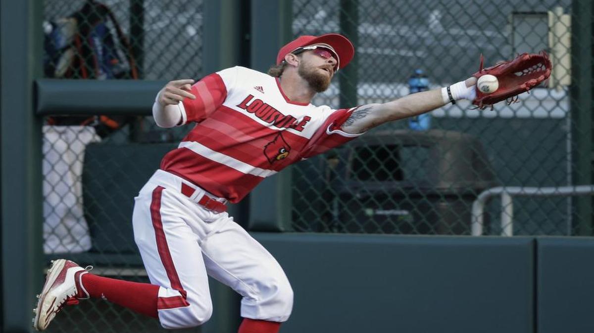 Right fielder Colin Lyman and Louisville try to bounce back Thursday against TCU in the College World Series after victory slipped from their grasp Tuesday against Florida. The elimination game will be televised at 7 p.m. on ESPN2.