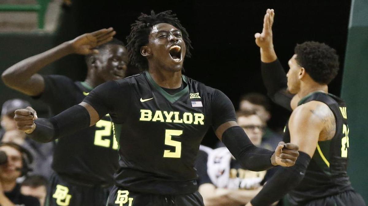 Baylor forward Johnathan Motley (5) and the No. 6-ranked Bears head to Fort Worth on Saturday to take on TCU in a sold-out Schollmaier Arena. The game will be televised at 7 p.m. on ESPNU.