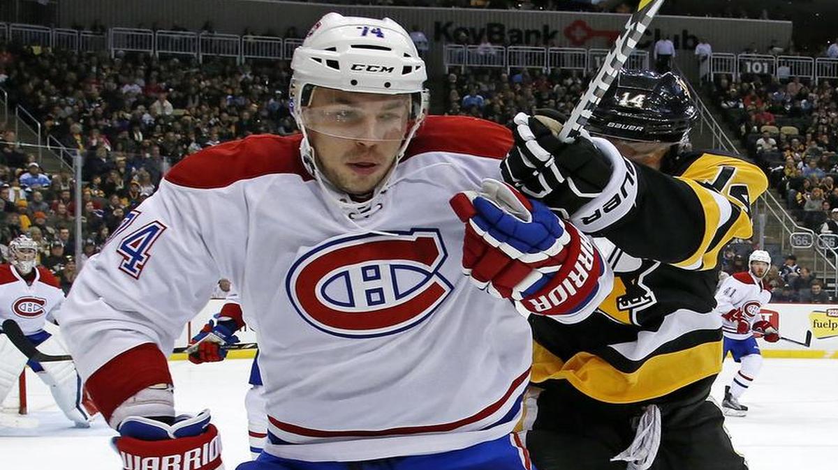 Alexei Emelin, front, and the Montreal Canadiens visit Dallas on Wednesday to take on the Stars. The game will be televised at 7 p.m. on Fox Sports Southwest.