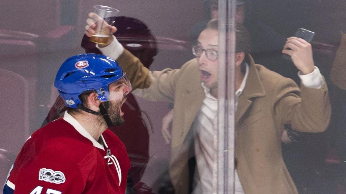 Montreal wing Alexander Radulov, celebrating with fans in March, and the Canadiens open play in the Stanley Cup playoffs with a first-round matchup against the New York Rangers. Game 1 is set for 6 p.m. Wednesday in Montreal on NBCSN.