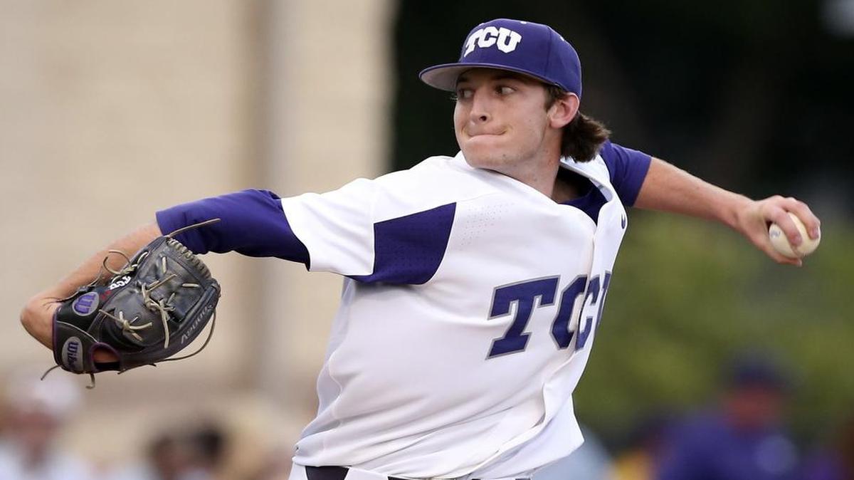 TCU freshman Nick Lodolo is expected to start Friday’s opener of a three-game series against Texas at Lupton Stadium. The game will be televised at 7 p.m. on ESPNU.