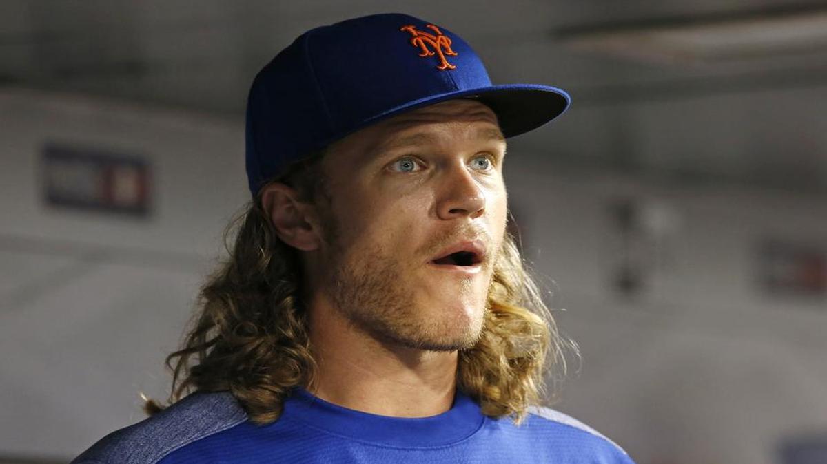 Mets pitcher Noah Syndergaard elicited plenty of surprise in his cameo role in “Game of Thrones” on Sunday night.