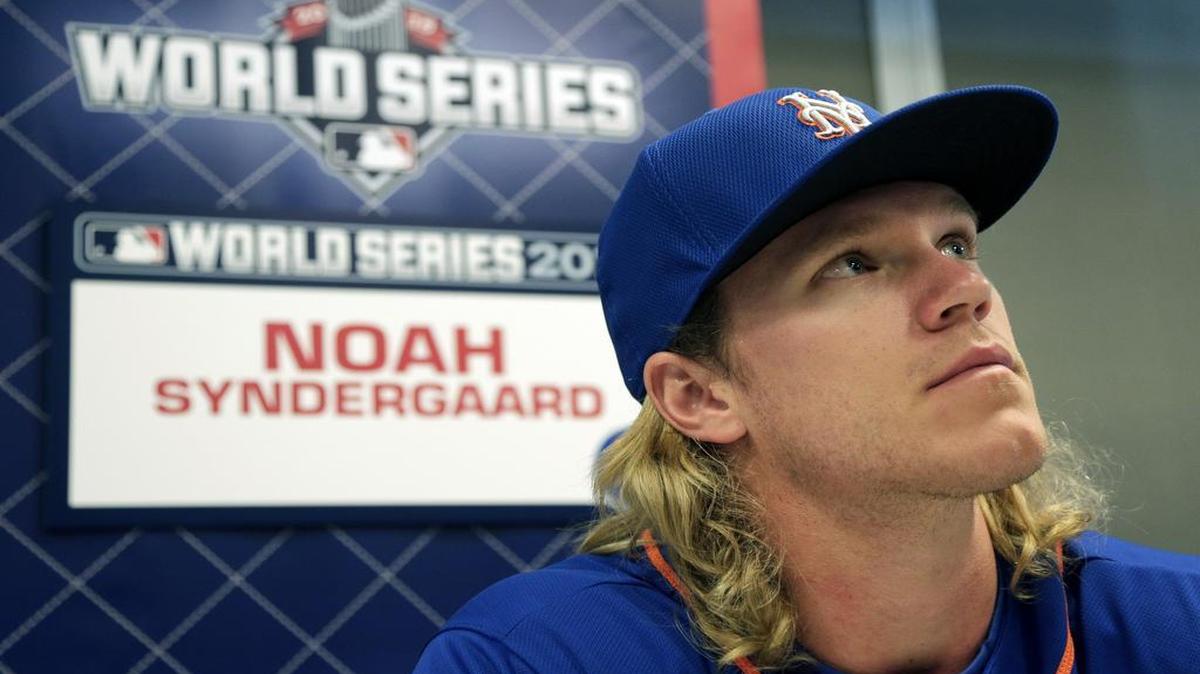Noah Syndergaard will start Game 3 of the World Series for the New York Mets on Friday night.