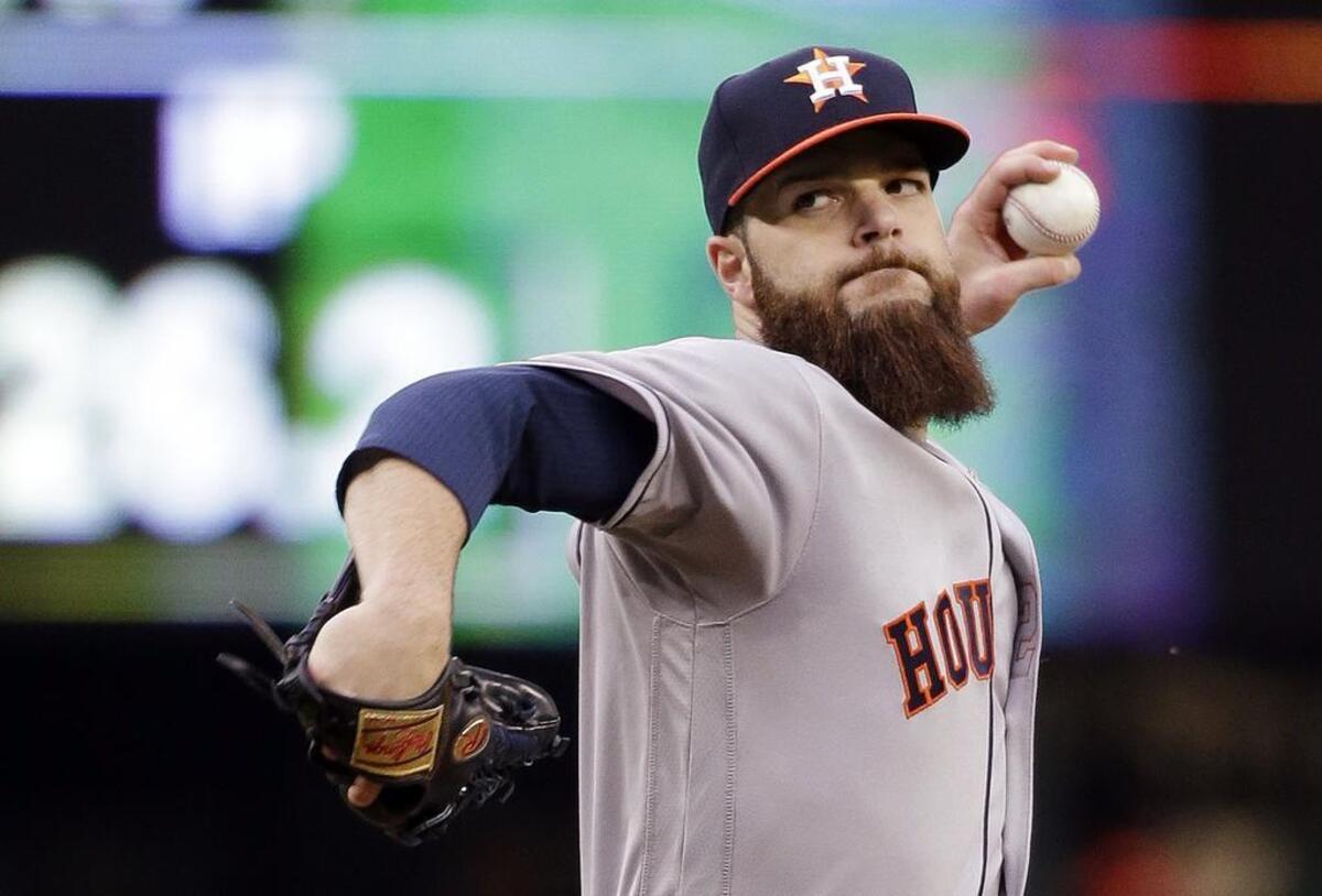 Astros pitcher Dallas Keuchel has maintained a well-known lengthy beard for several years. He won the American League Cy Young award in 2015 so whatever works.
