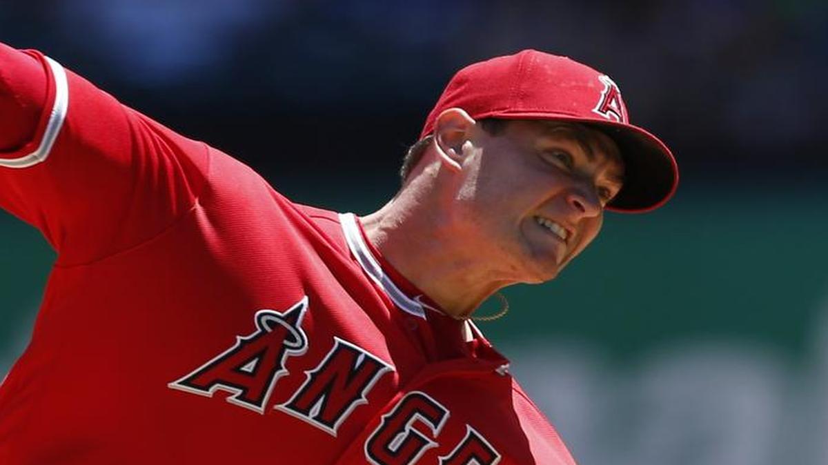 Angels ace Garrett Richards started against the Rangers on May 1. He might not start against them again until after the All-Star break next season after suffering a torn UCL.