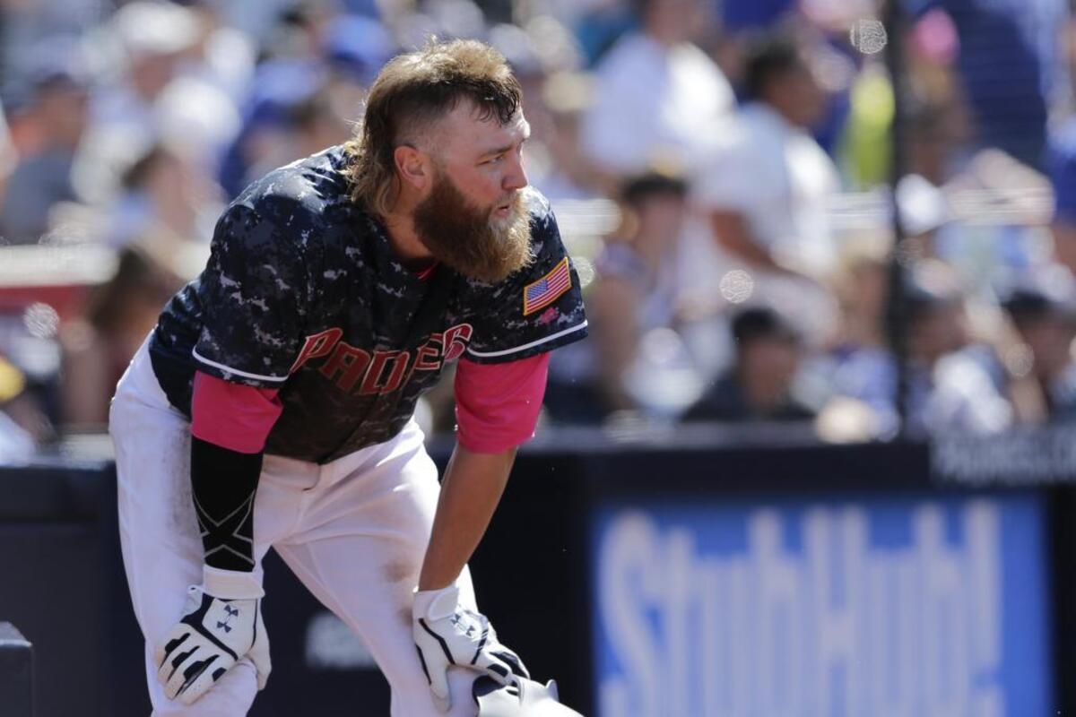 Former TCU pitcher and Padres starter Andrew Cashner has sported one of the fuller beards in the league for several years.