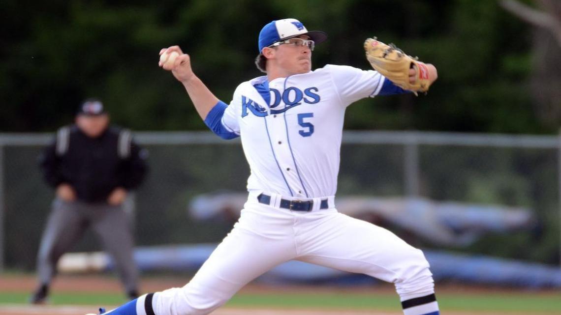 Former Weatherford High School pitcher and first-round draft pick Beau Burrows, seen here during a high school game in April 2015, has been impressive early in his professional career in the Detroit Tigers’ organization.