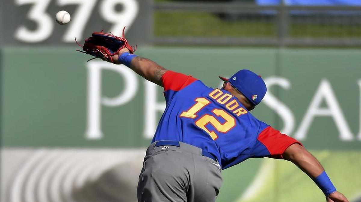 Rougned Odor singled and scored a run in Team Venezuela’s 6-3 win over the Rangers on Thursday afternoon at Surprise Stadium.