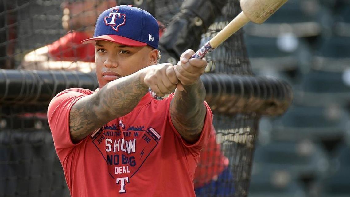 Willie Calhoun bettered expectations defensively at the end of last season, but there is still plenty of room for him to improve in left field.