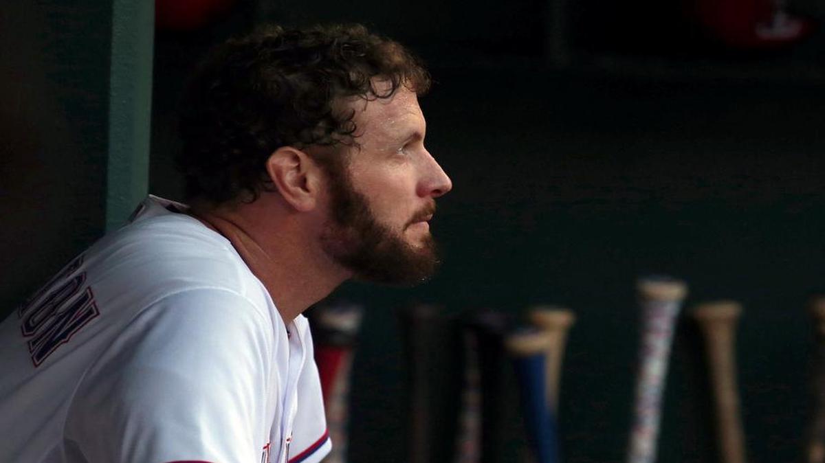 
Josh Hamilton started six straight games to open his 2015 season before getting a day off Sunday.

