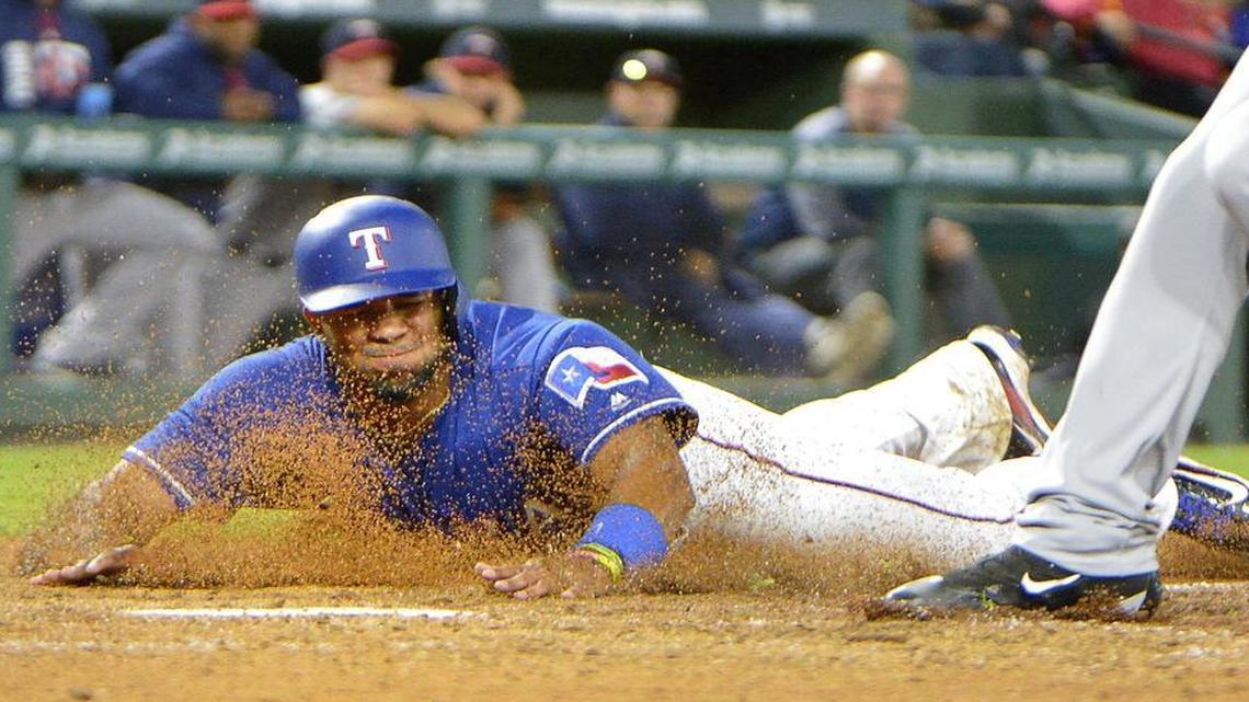 Elvis Andrus is stealing bases and advancing on wild pitches with regularity this season after being limited by injury in 2016.