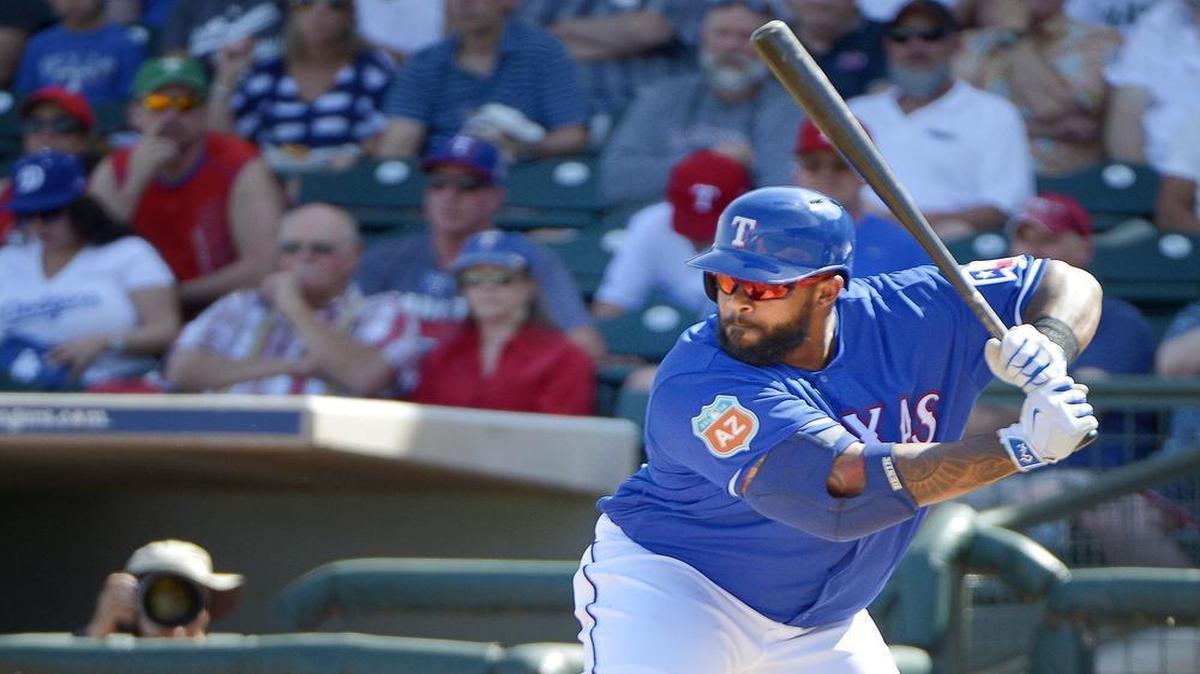 Prince Fielder had three hits, including a three-run homer in the fifth inning, in the Rangers’ 5-4 win Sunday afternoon against the DBacks at Surprise Stadium.