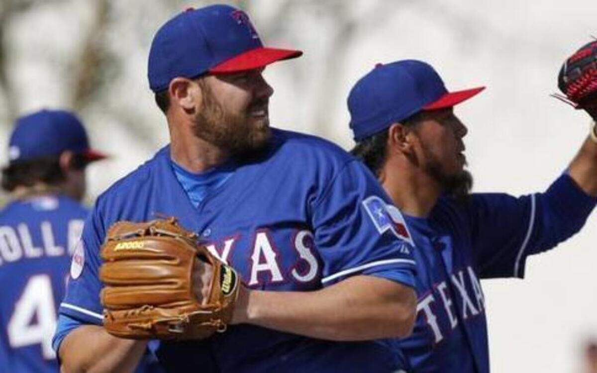 
Colby Lewis, the Rangers’ projected No. 4 starter, says there continues to be no pain in his right hip.
