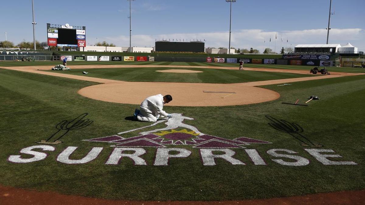 The Texas Rangers will play 16 games at Surprise Stadium next spring, and be the home team for 14 of them.