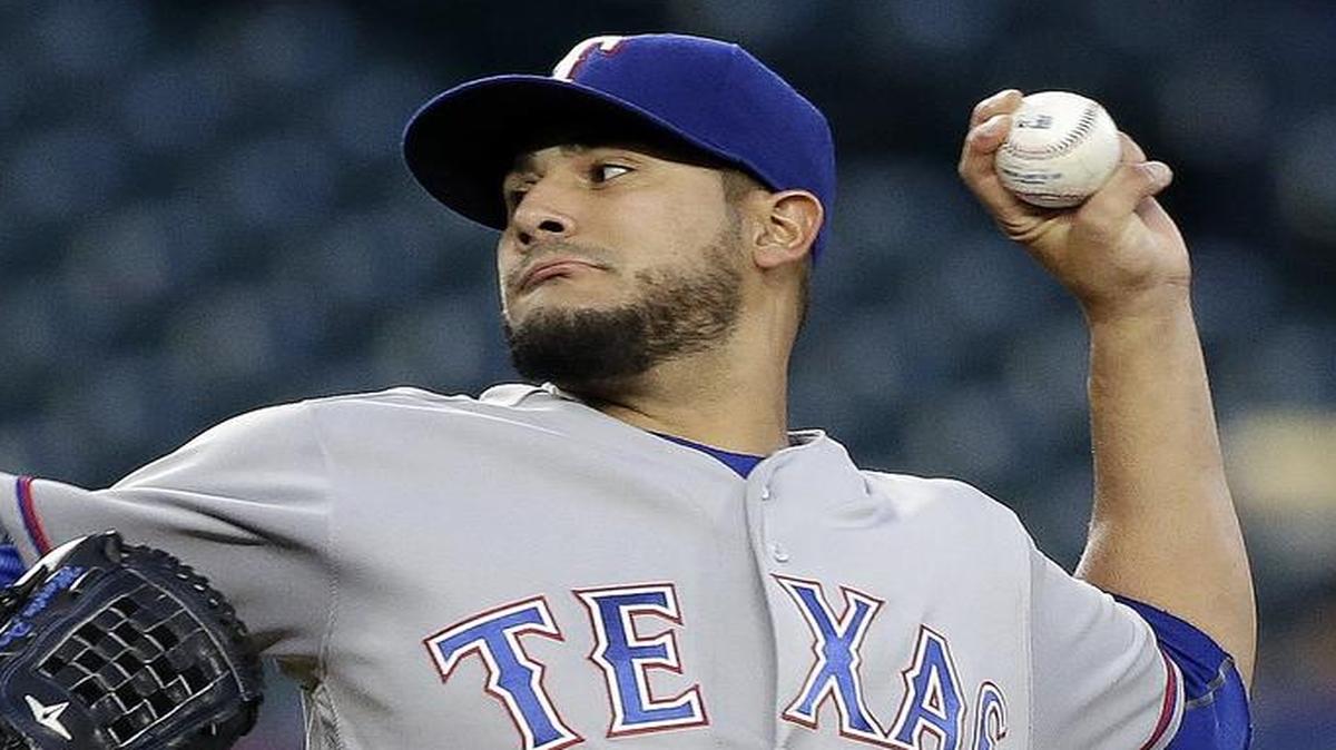 Martin Perez won this road start Sept. 6 last season, but won only one of his other 14 starts away from home.