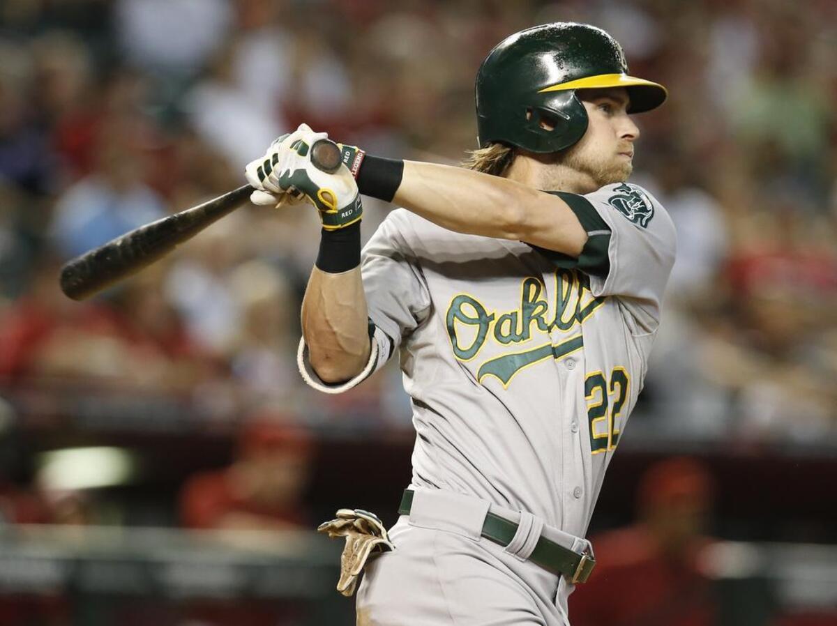 Josh Reddick is batting .442, with three home runs and 15 RBIs this season against the Rangers.