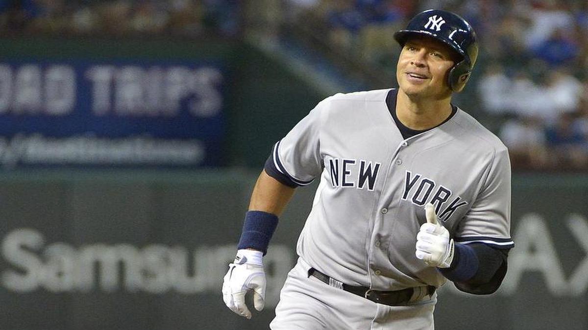 
Yankees designated hitter Alex Rodriguez hit a solo homer in the sixth on his 40th birthday. New York beat the Rangers 6-2 Monday at Globe Life Park.
