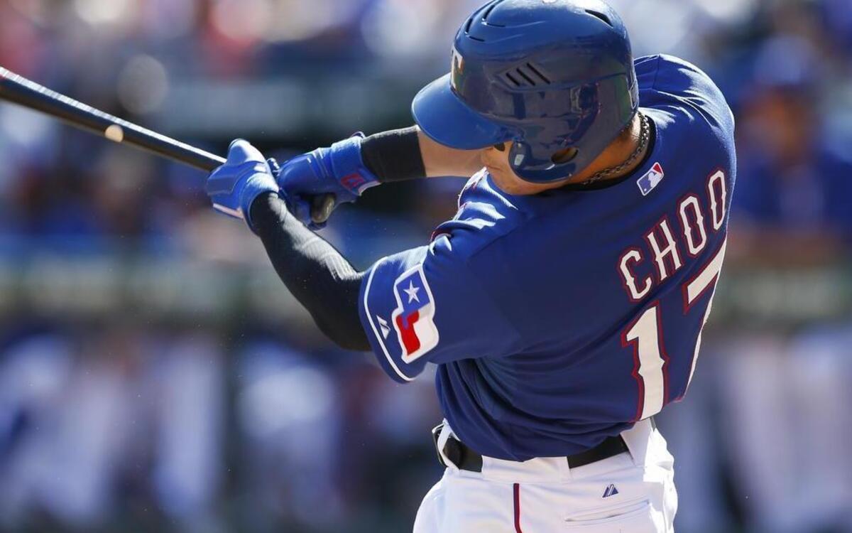 
Shin-Soo Choo was named the American League Player of the Month after hitting .404 with 26 runs scored, five homers and 20 RBIs.
