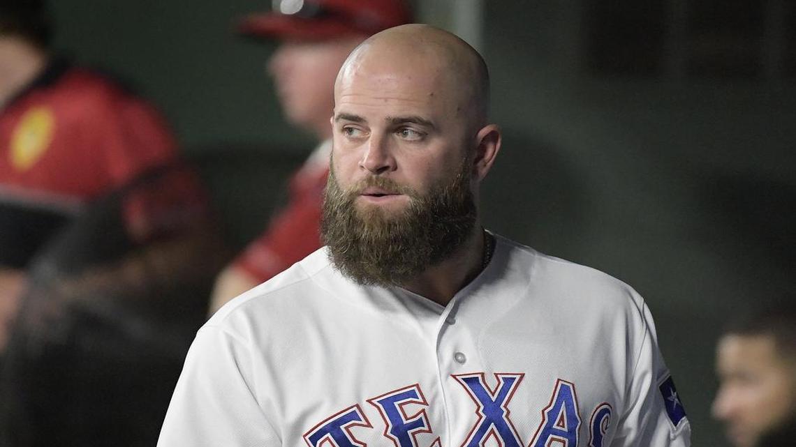 Rangers first baseman Mike Napoli is likely to be used off the bench the final two weeks of the season after playing first Thursday night proved to be too painful on the stress reaction in his right fibia.